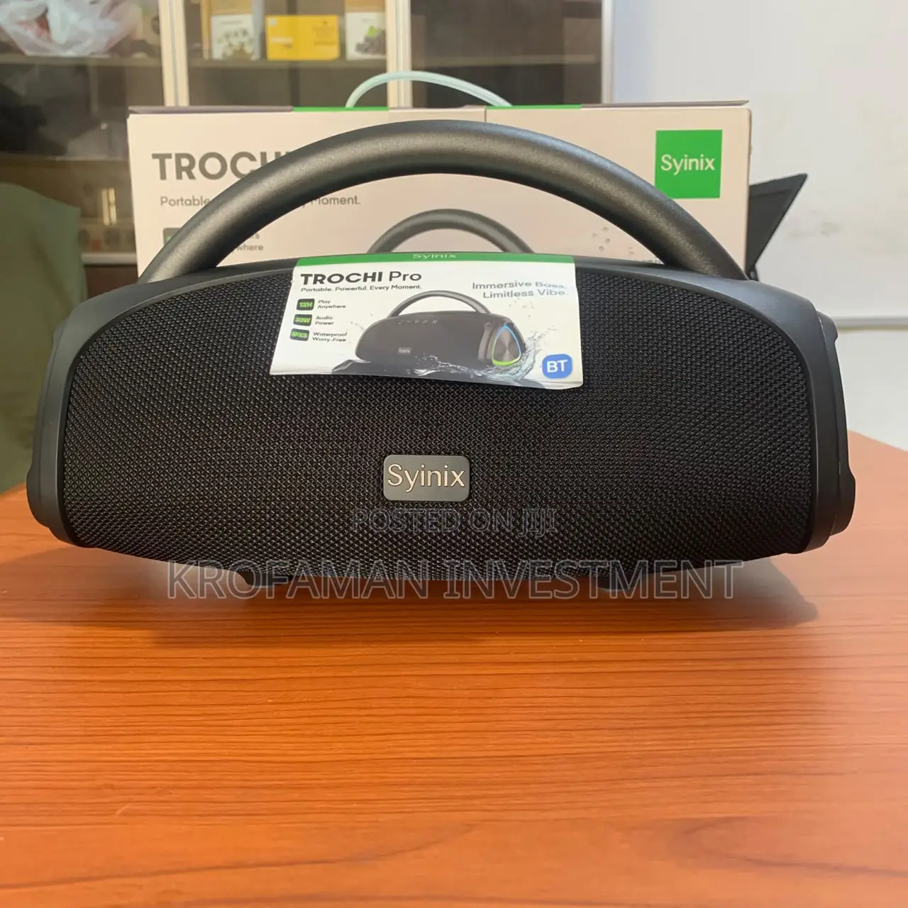 Syinix Trochi Pro Portable Bluetooth Speaker