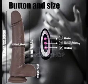Silicone- Vibrator Dildo