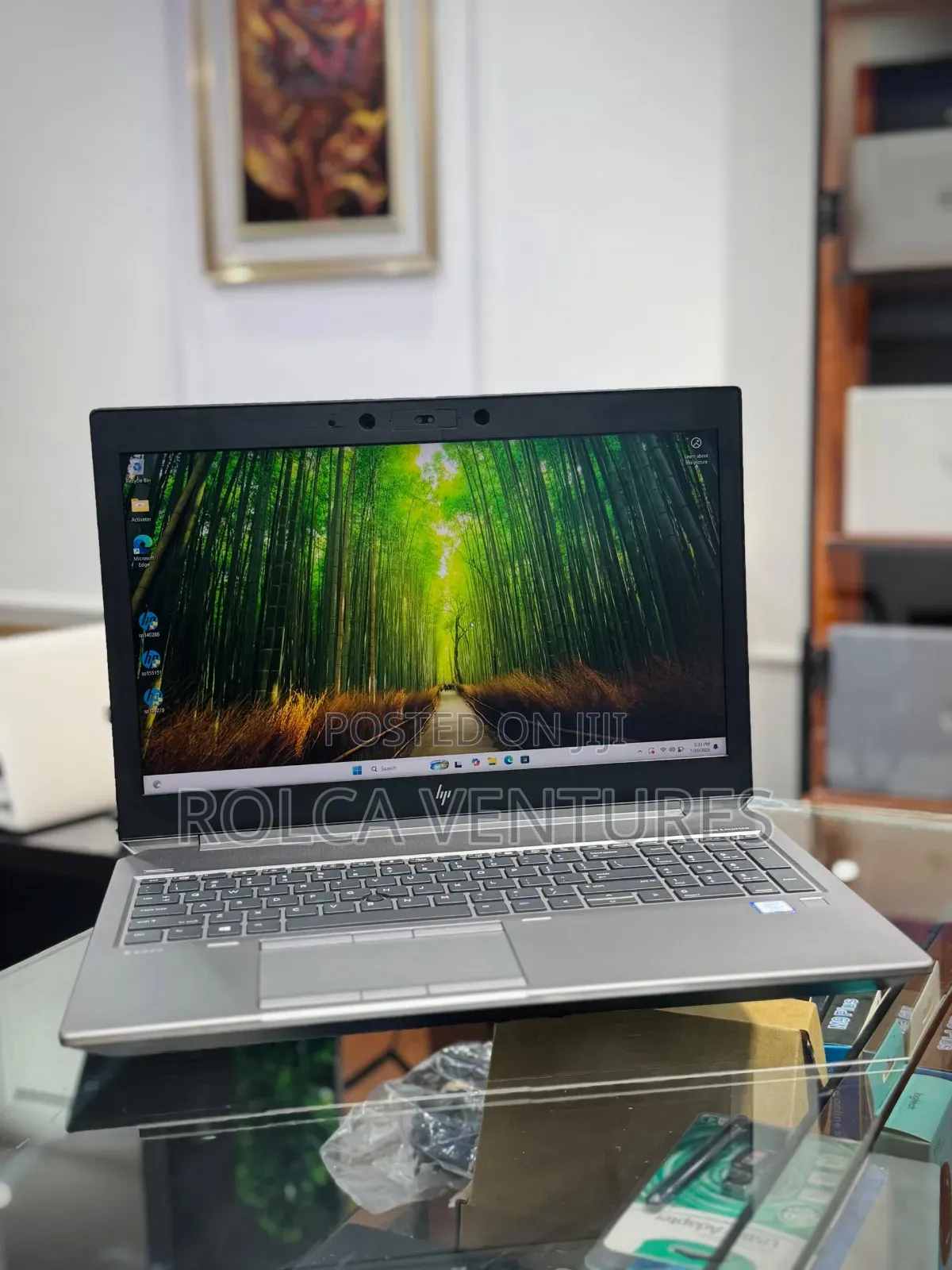 Laptop HP ZBook 15 G5 32GB Intel Core i7 SSD 256GB