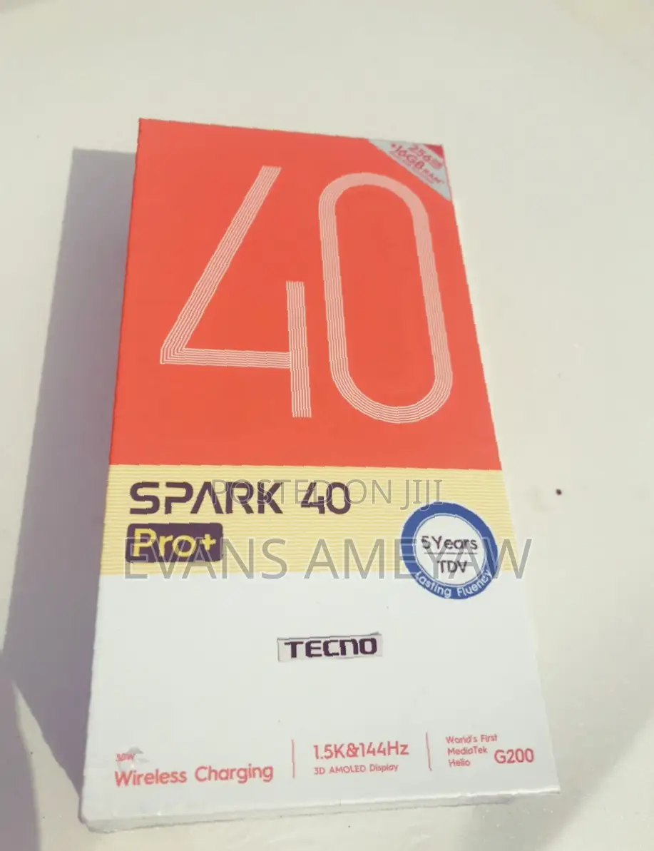 New Tecno Spark 40 Pro+ 256 GB Blue