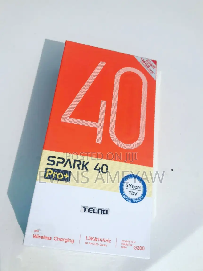 New Tecno Spark 40 Pro+ 256 GB Blue