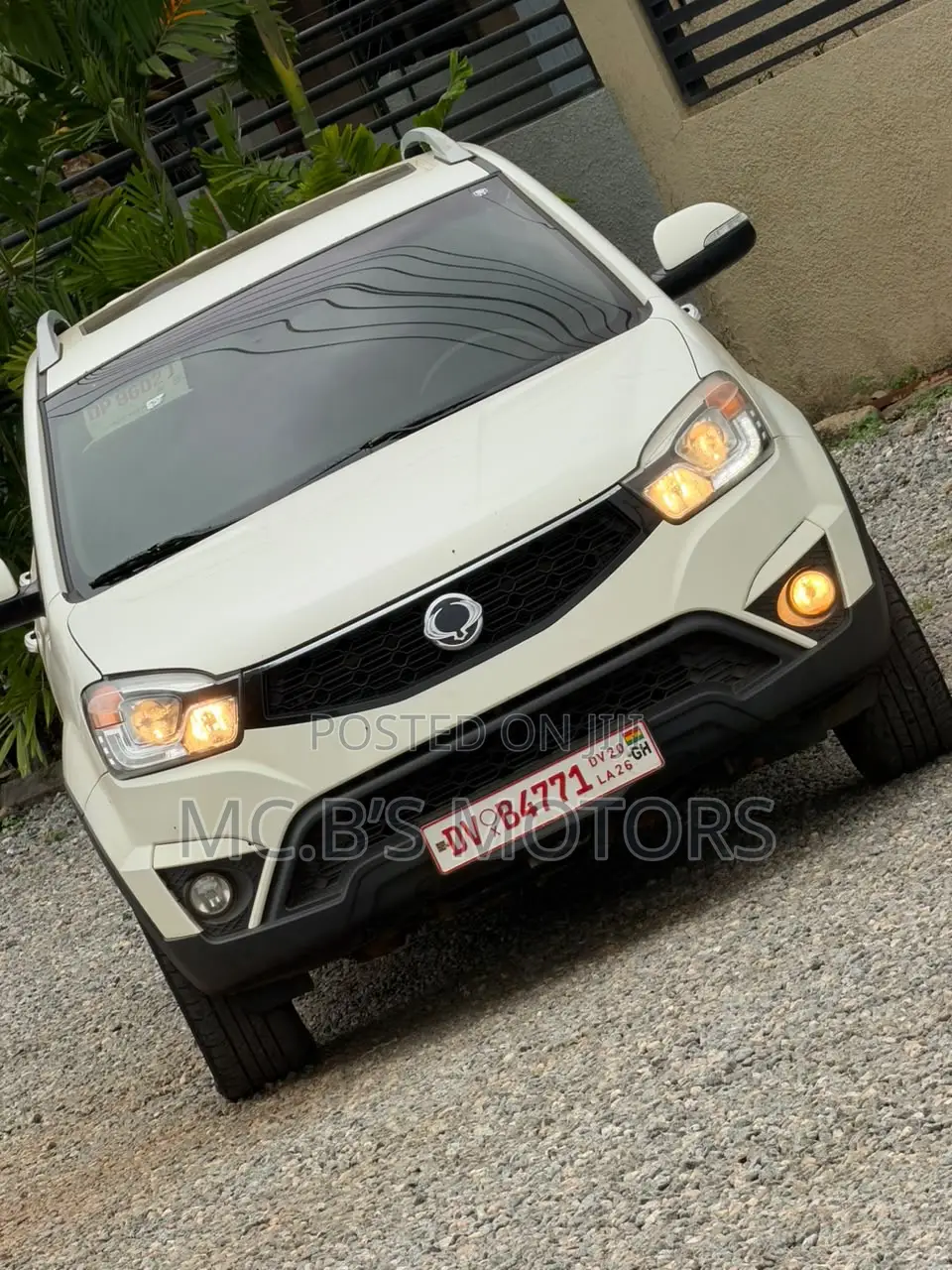 SsangYong Korando 2016 White