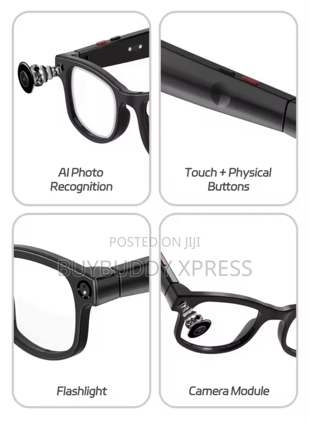 Original Ai Glasses Inbuilt Chatgpt(High Quality Video Photo)