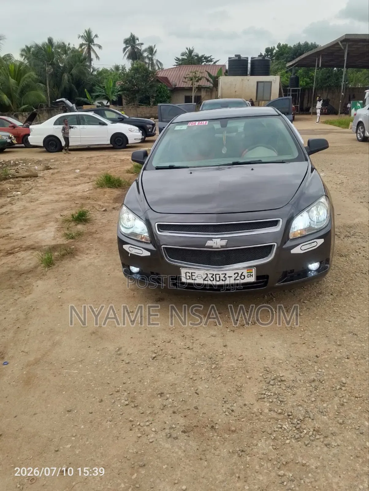 Chevrolet Malibu 2012 Matt Black
