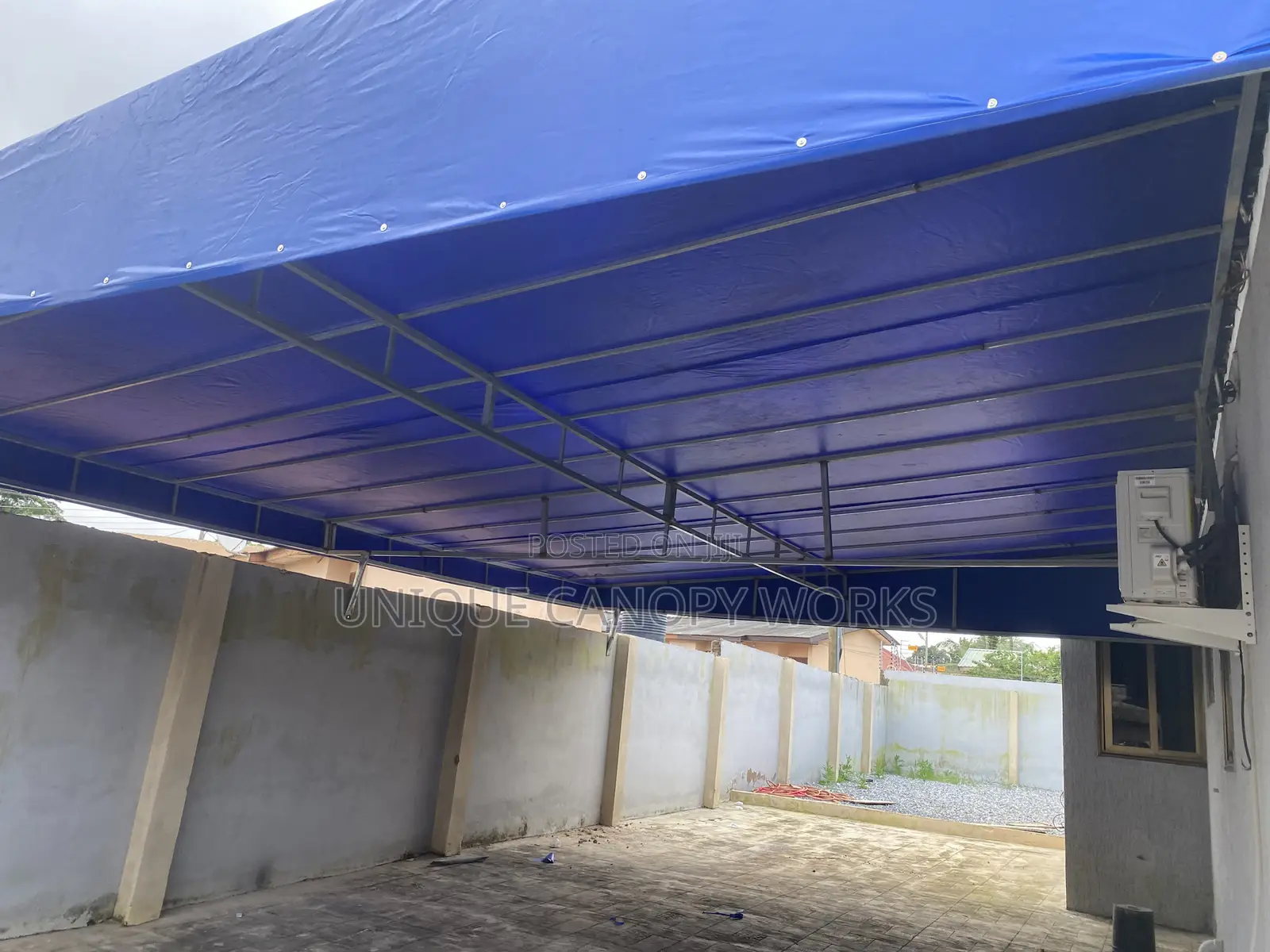 Huge Sunshade for Large Spaces