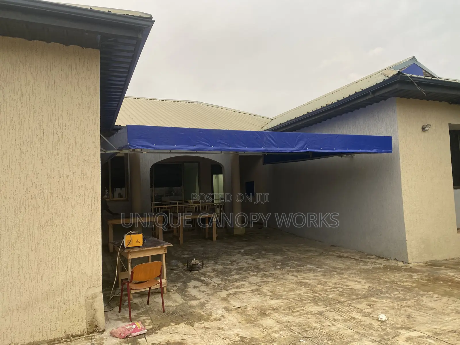 Huge Sunshade for Large Spaces
