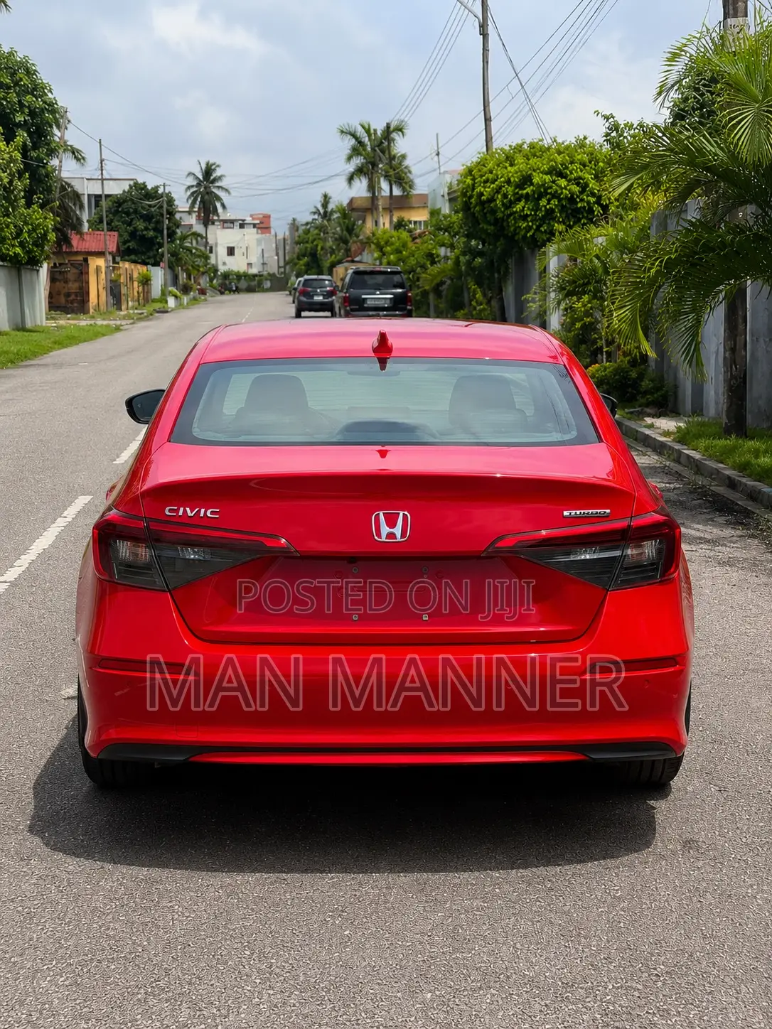 Honda Civic Touring CVT 2024 Red