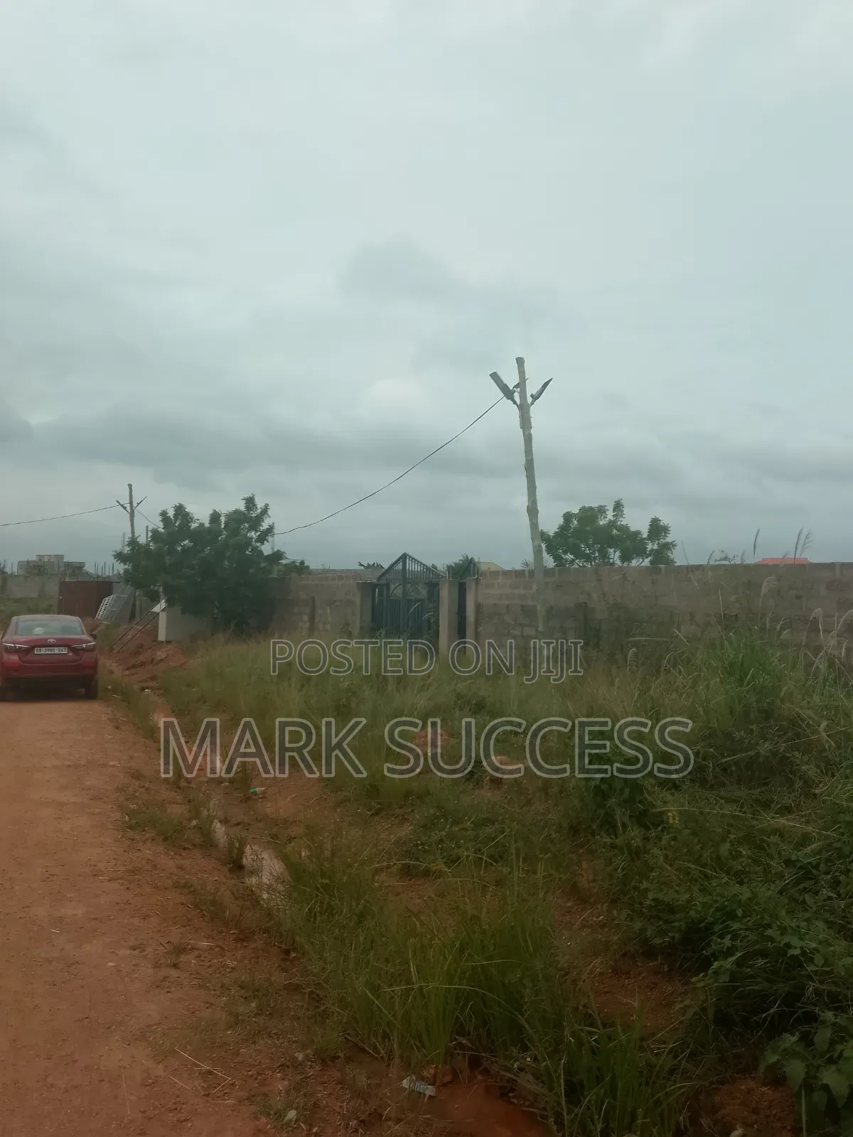 Registered and Titled and Fenced Plots for Sale at Oyibi