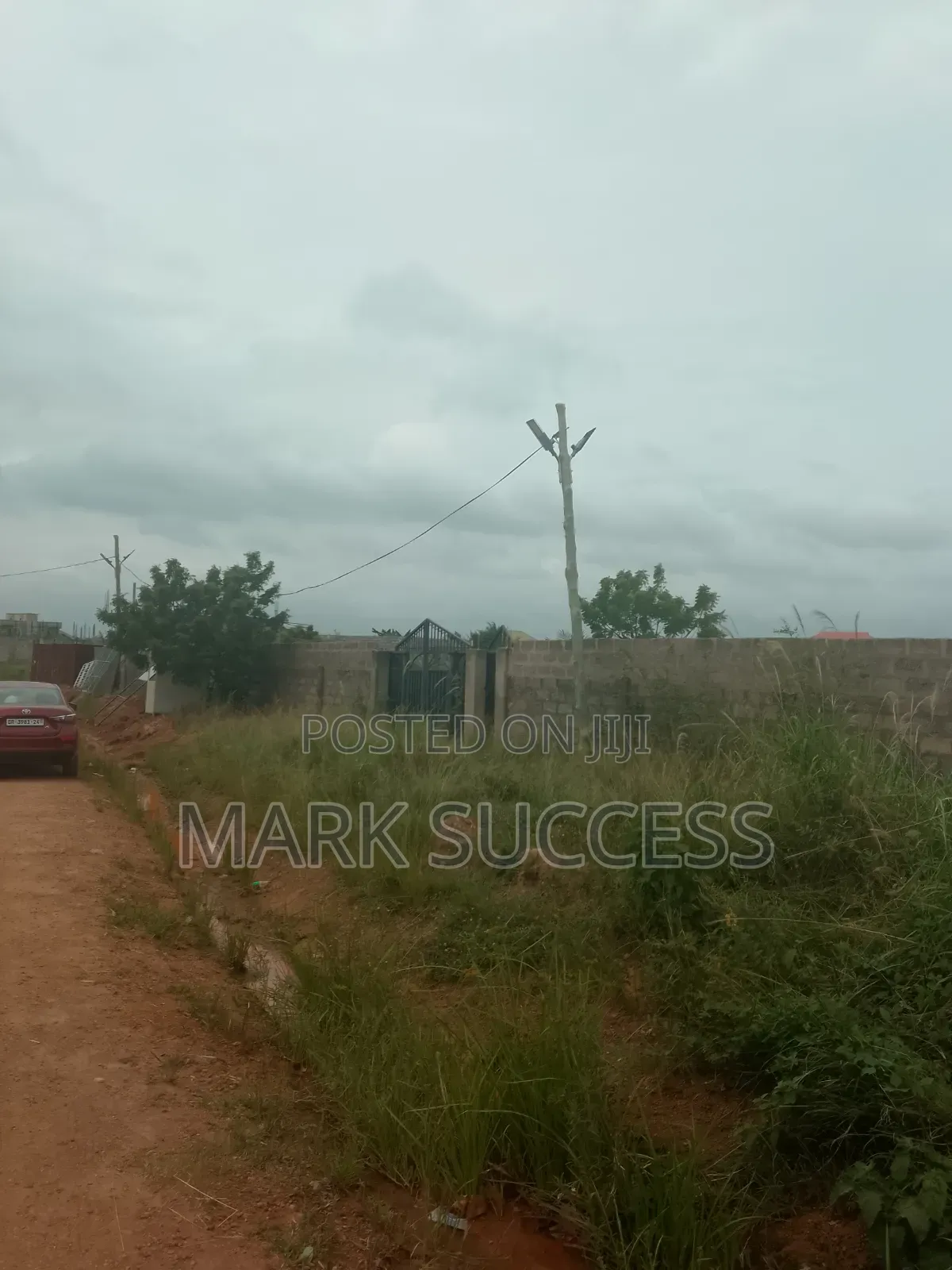 Registered and Titled and Fenced Plots for Sale at Oyibi