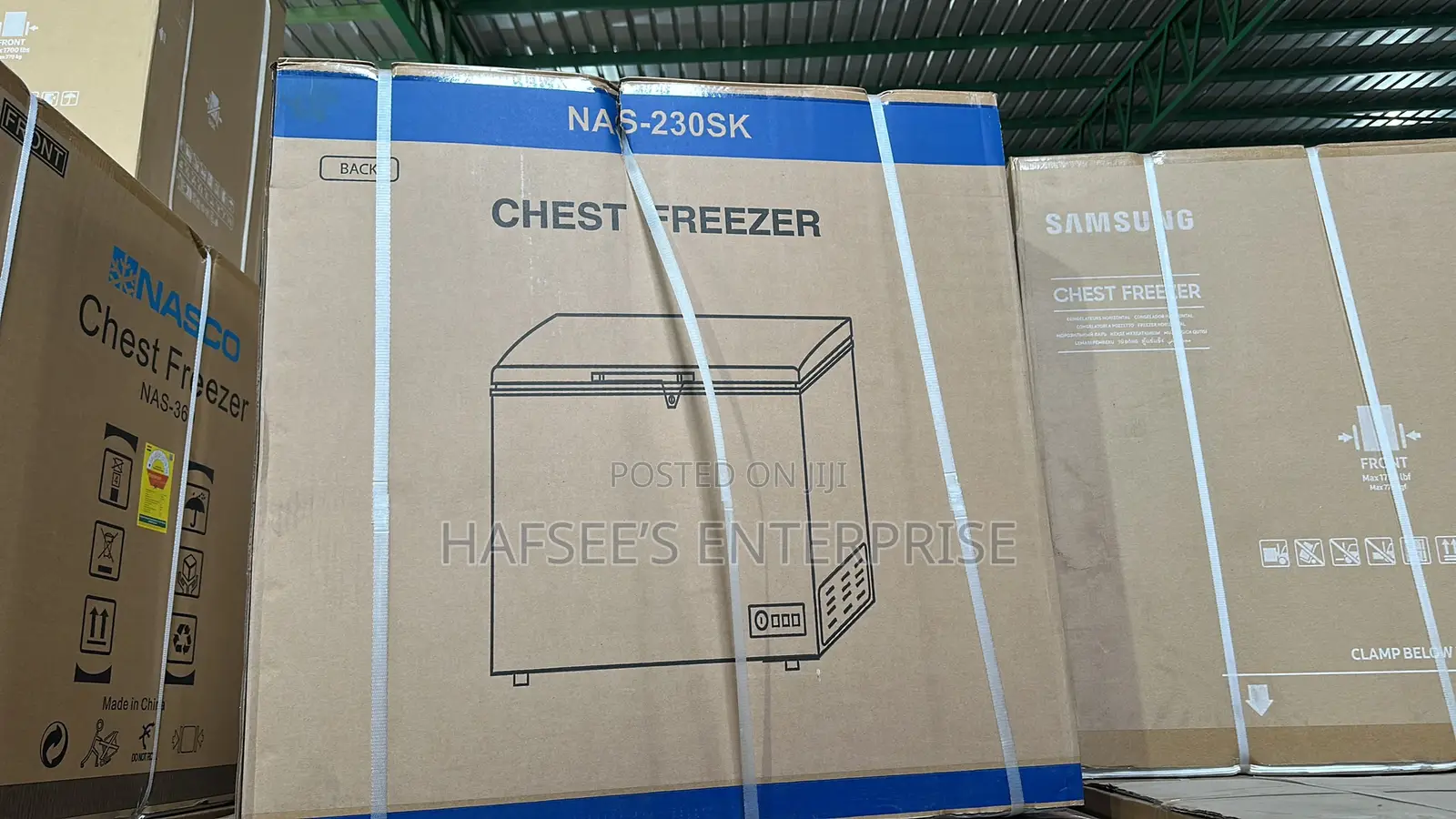 Nasco Chest Freezer 198 Liters