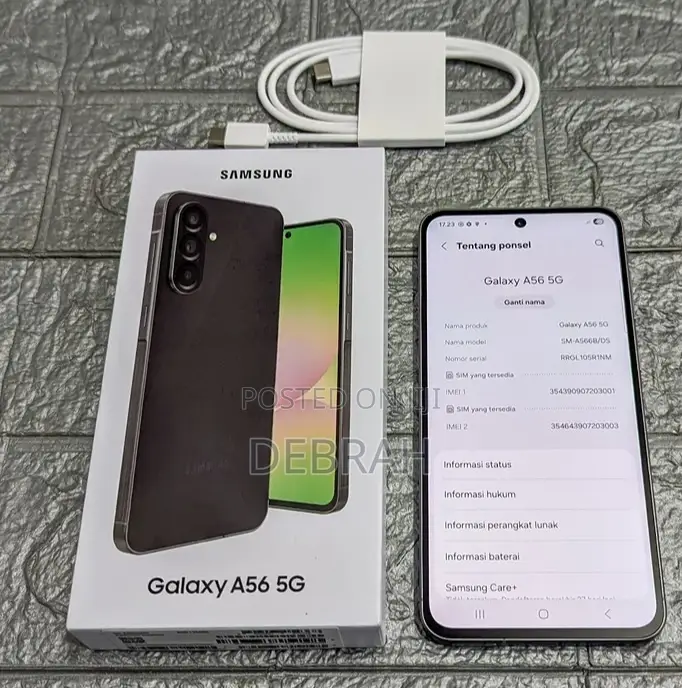 New Samsung Galaxy A56 256 GB Gray
