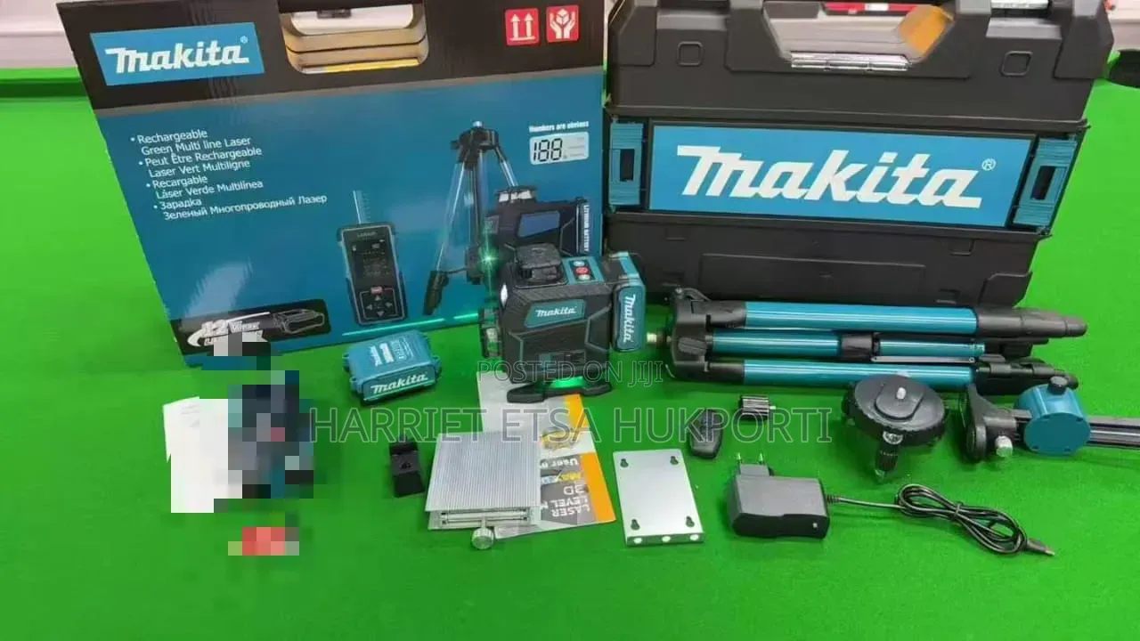 Laser Level (Brand New Makita 12/16 Lines,360)