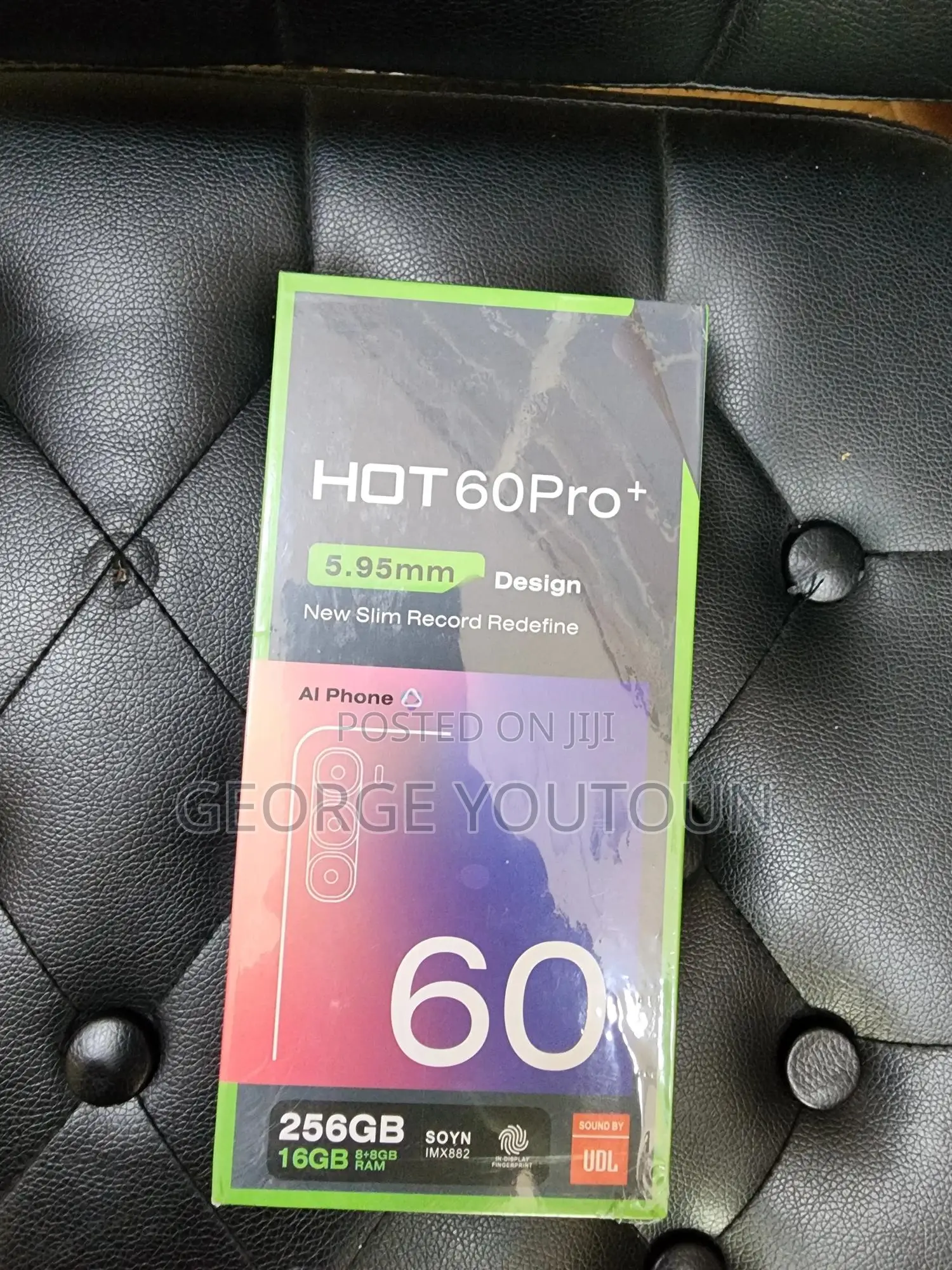 New Infinix Hot 60 Pro+ 256 GB Black
