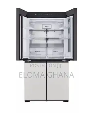 Lg 434l 4 Doors (French Door) Smart Inverter Refrigerator GCF-B41fam