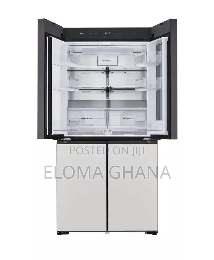 Lg 434l 4 Doors (French Door) Smart Inverter Refrigerator GCF-B41fam