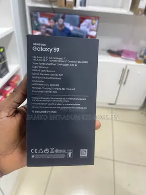 New Samsung Galaxy S9 64 GB Black