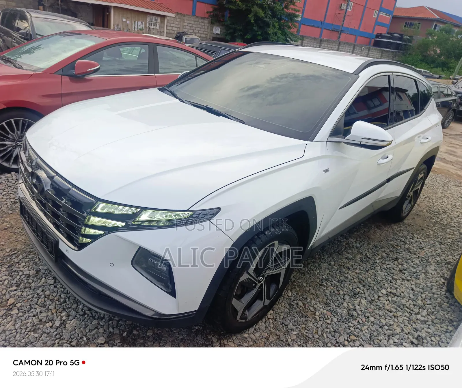 Hyundai Tucson Limited 2021 White