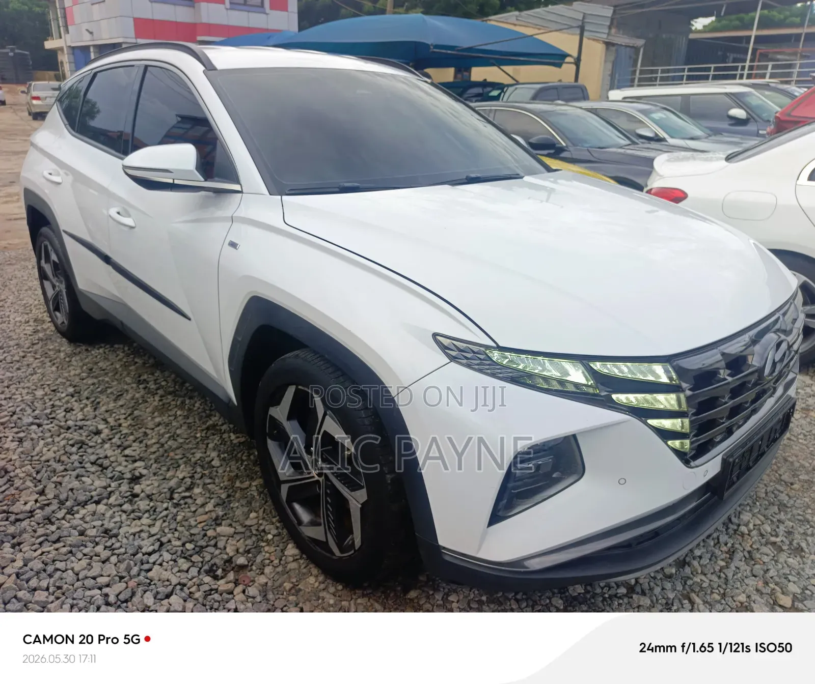 Hyundai Tucson Limited 2021 White