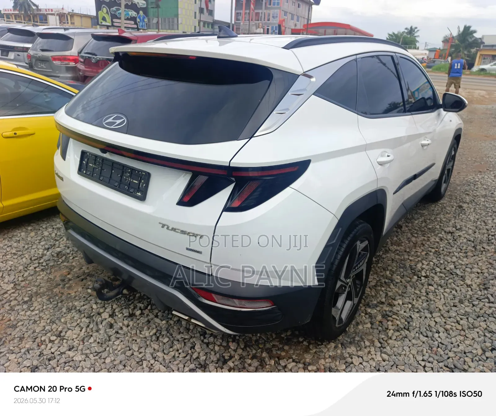 Hyundai Tucson Limited 2021 White