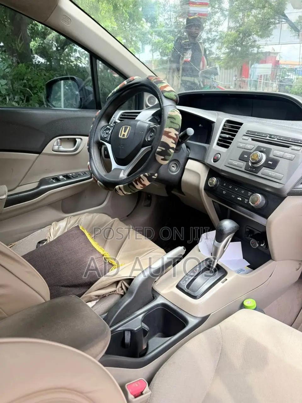 Honda Civic EX 4dr Sedan (1.8L 4cyl CVT) 2014 Silver