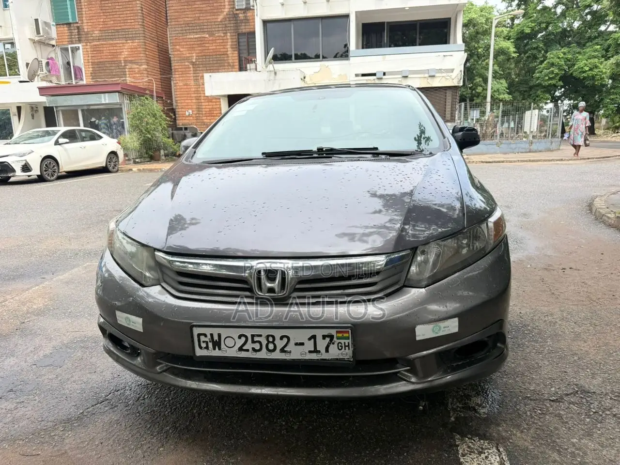 Honda Civic EX 4dr Sedan (1.8L 4cyl CVT) 2014 Silver