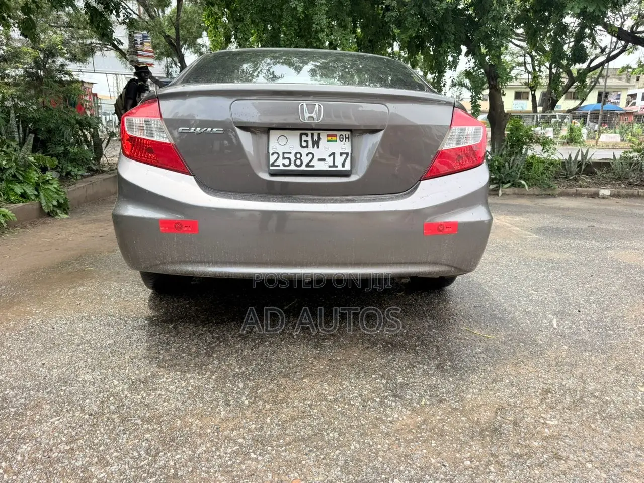 Honda Civic EX 4dr Sedan (1.8L 4cyl CVT) 2014 Silver