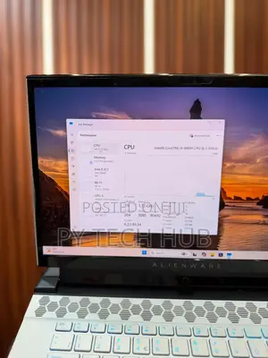 New Laptop Alienware M15 16GB Intel Core i9 SSD 512GB