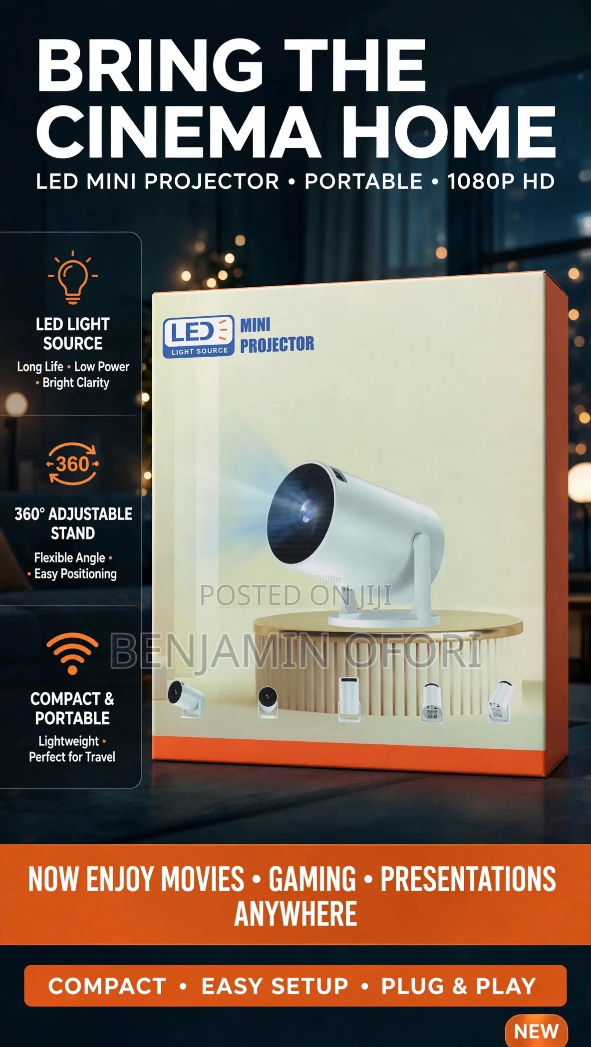 Projector Battry Powered