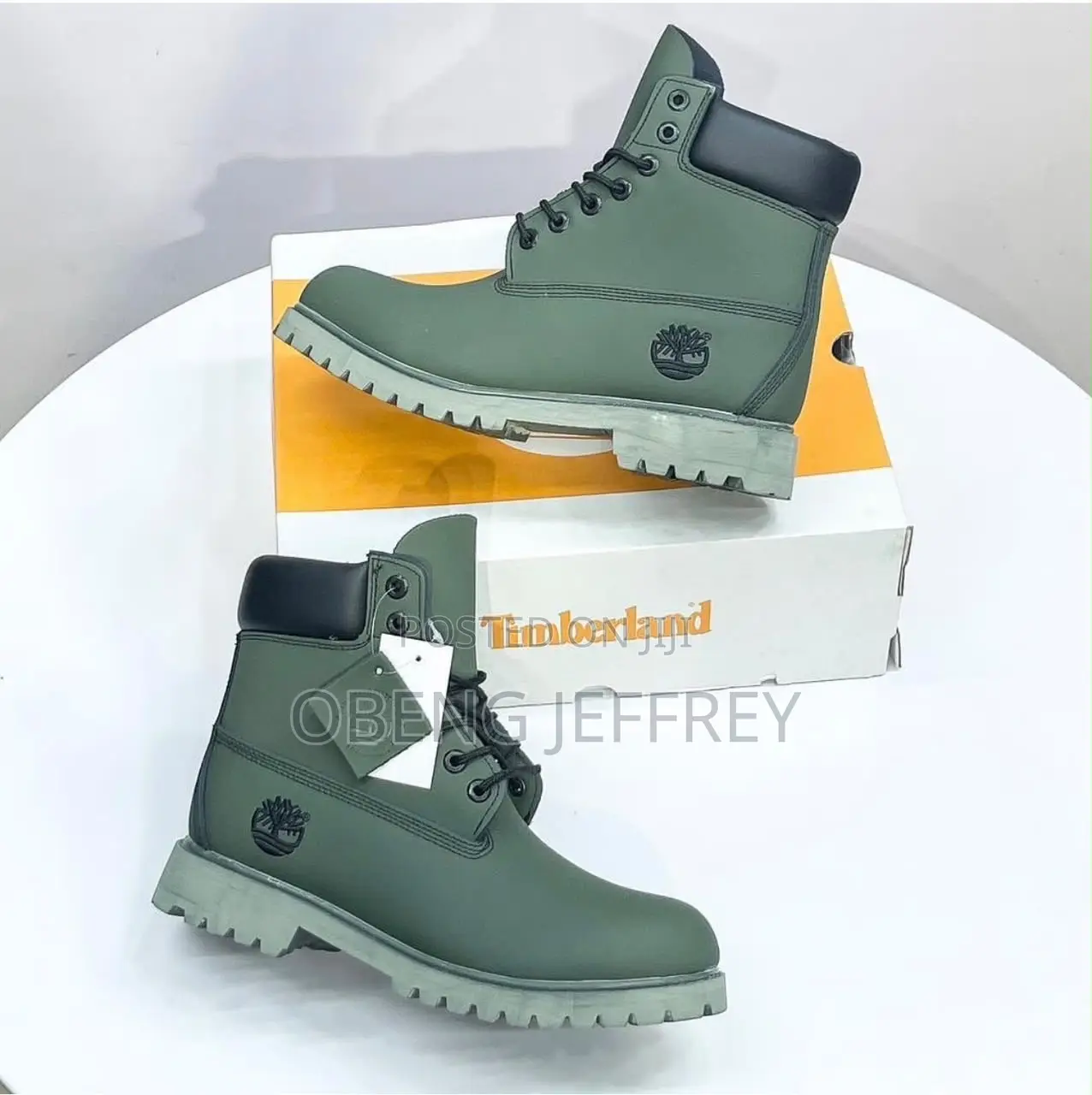 Original Timberland Waterproof Boots Green