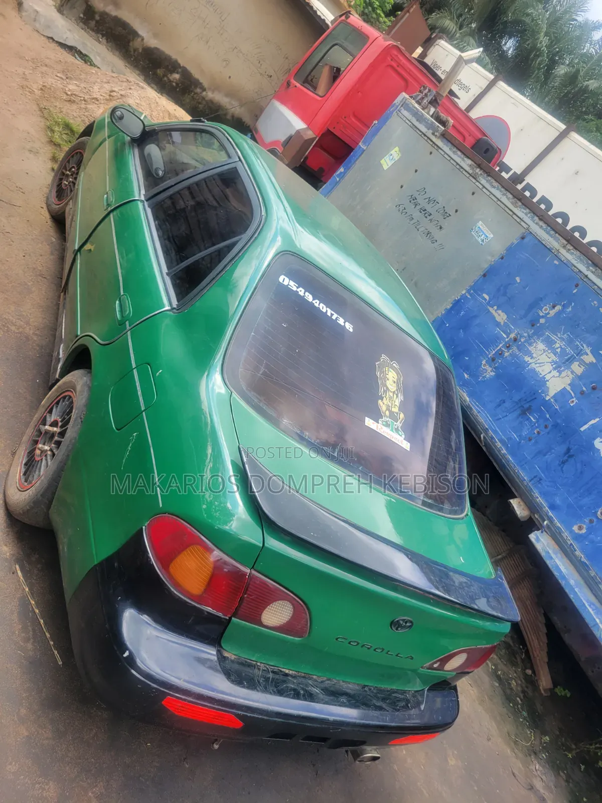 Toyota Corolla 2003 Green