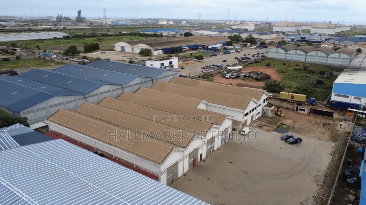 2440sqm Warehouse With 1260sqm Office Space Tema Industrial Area