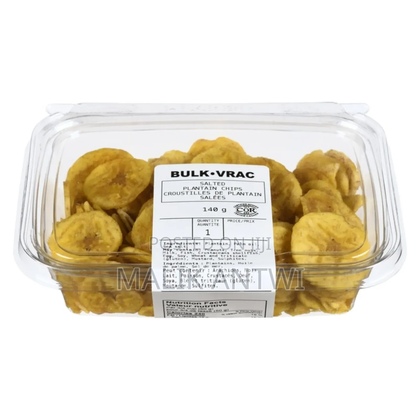 Tina's Sweet Plantain Chips