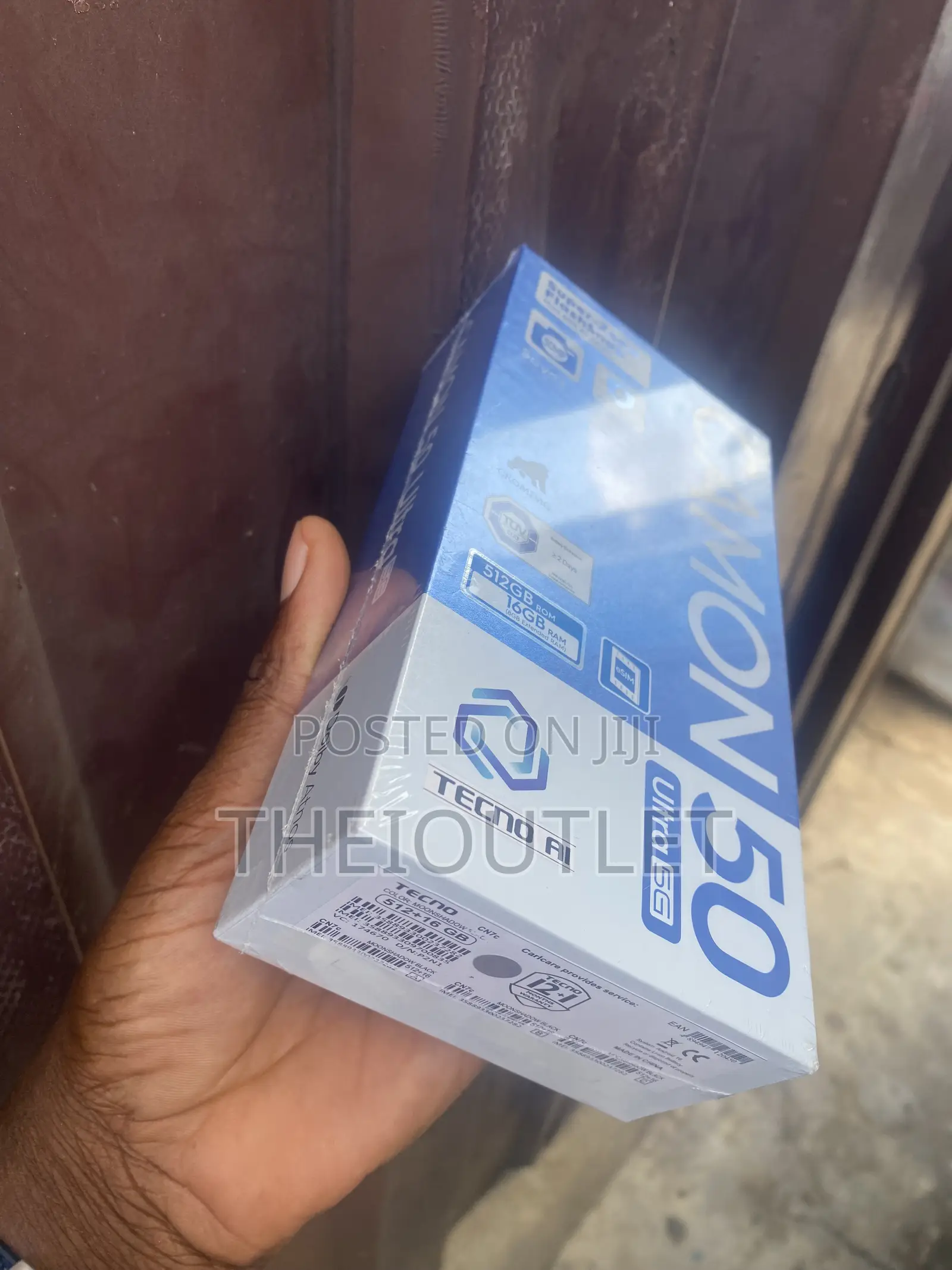 New Tecno Camon 50 Ultra 512 GB Black