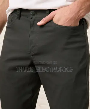 Pact Organic Stretch Twill 5-Pocket Pant (Waist 32)