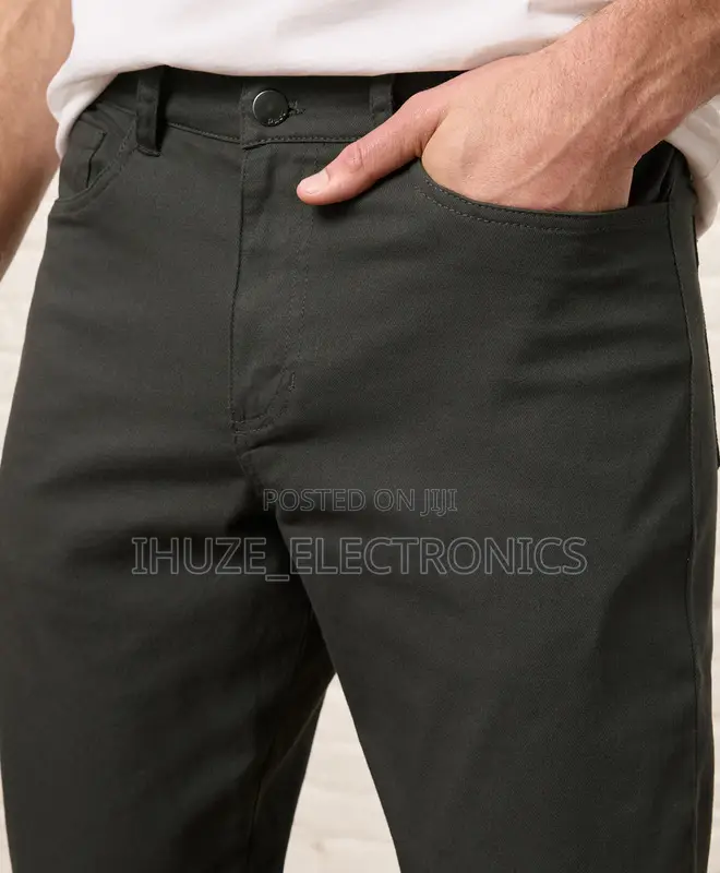 Pact Organic Stretch Twill 5-Pocket Pant (Waist 32)