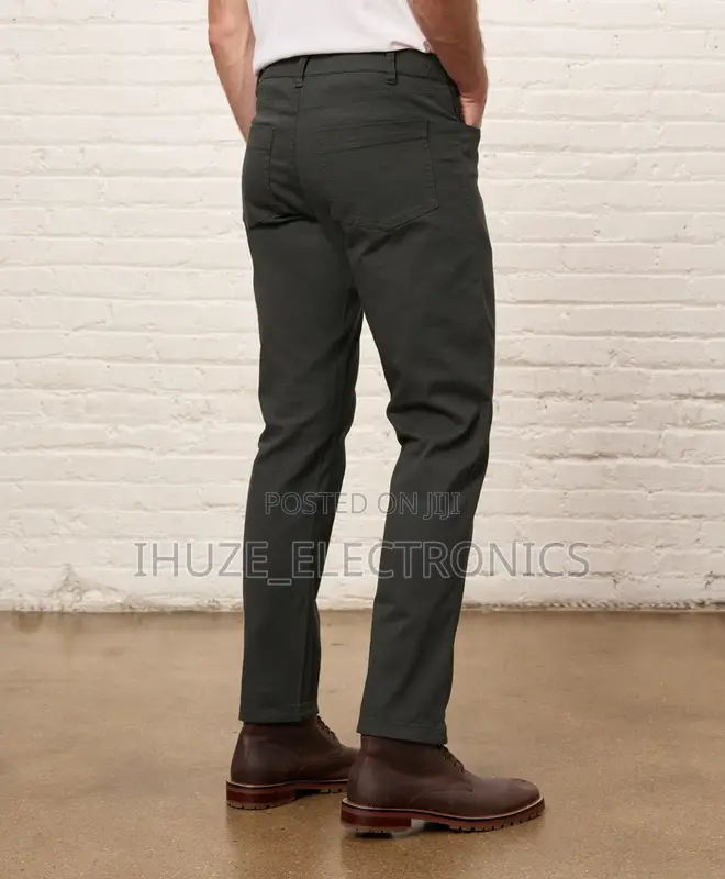 Pact Organic Stretch Twill 5-Pocket Pant (Waist 32)