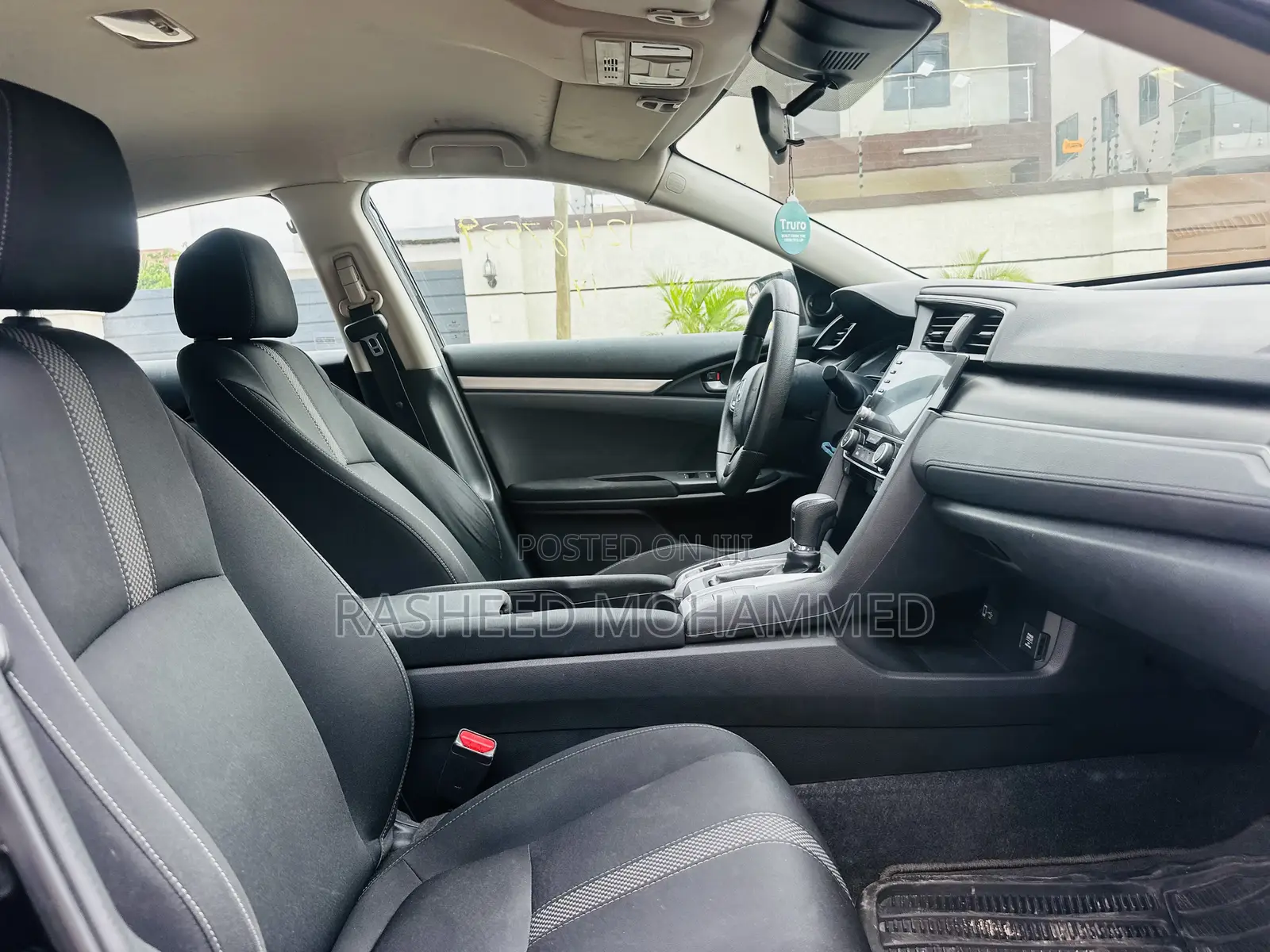 Honda Civic EX Sedan 2019 Black