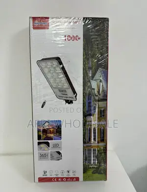 1000w Weather Resistant Solar Lamp Light Panel Street Remote Control