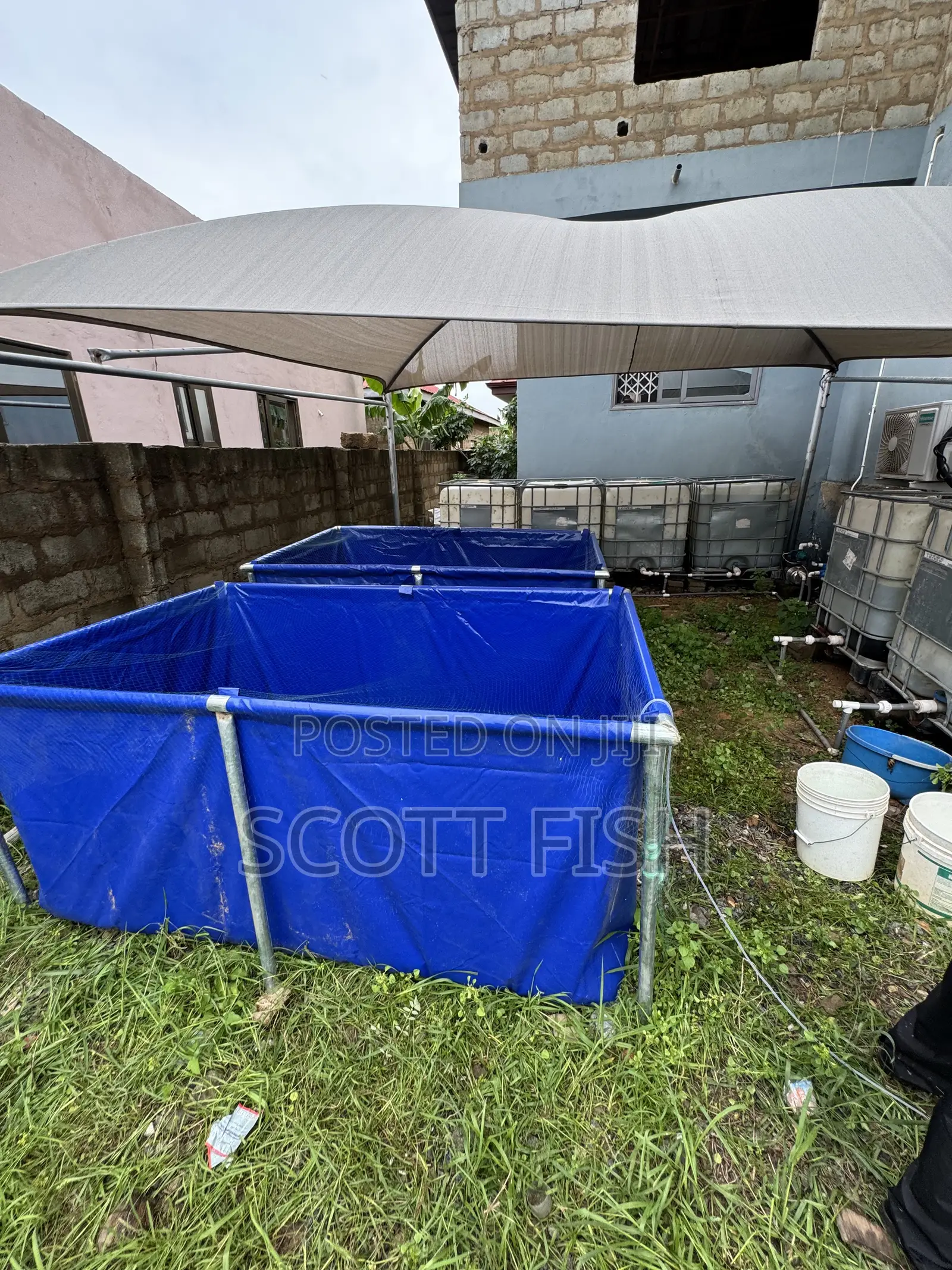 Quality Tarpaulin Fish Pond