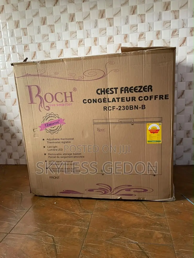 Brand New Roch Chest Freezer Available as Seen