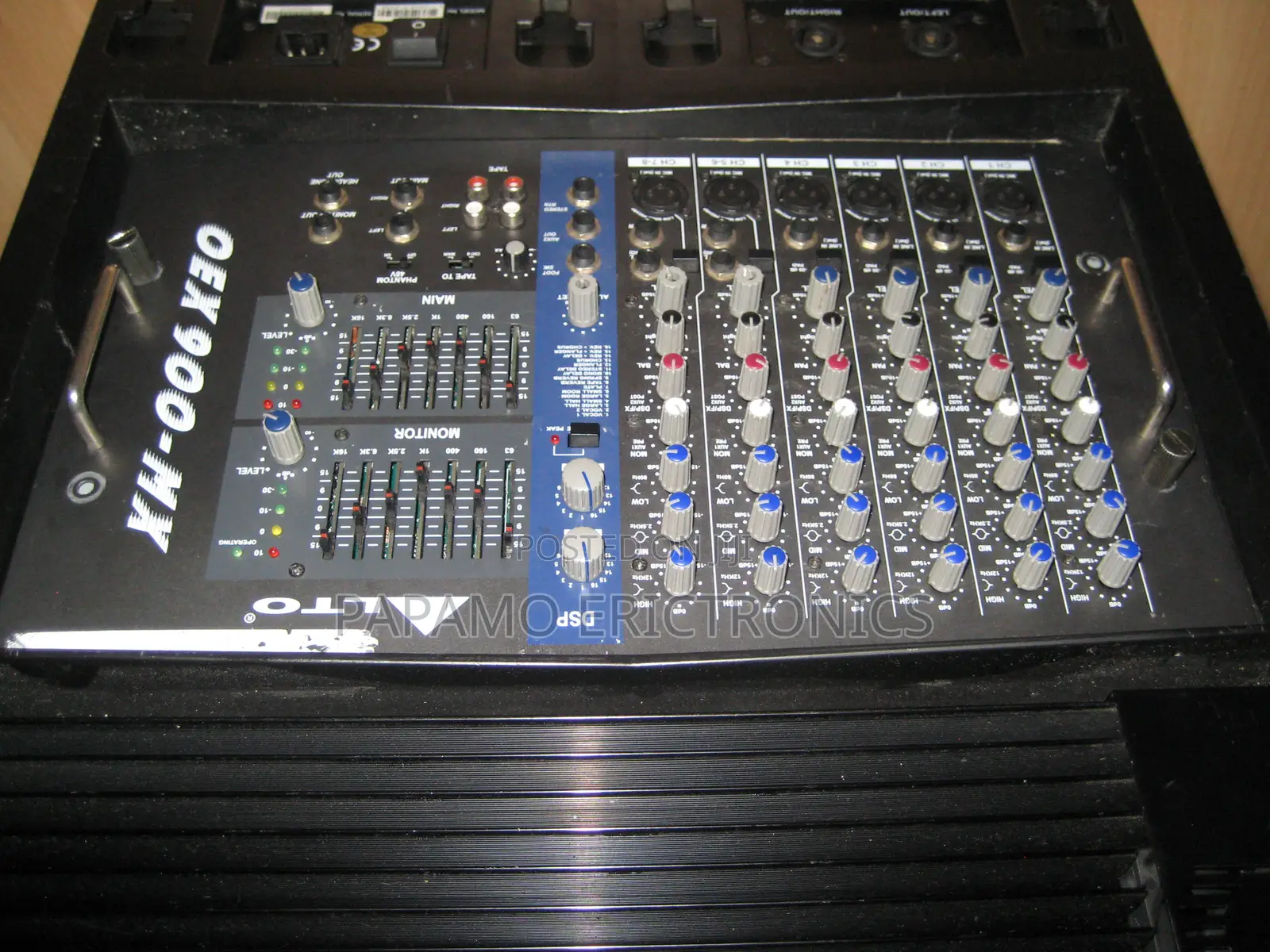 Portable Powered Pa System Alto Oex 900 Mx