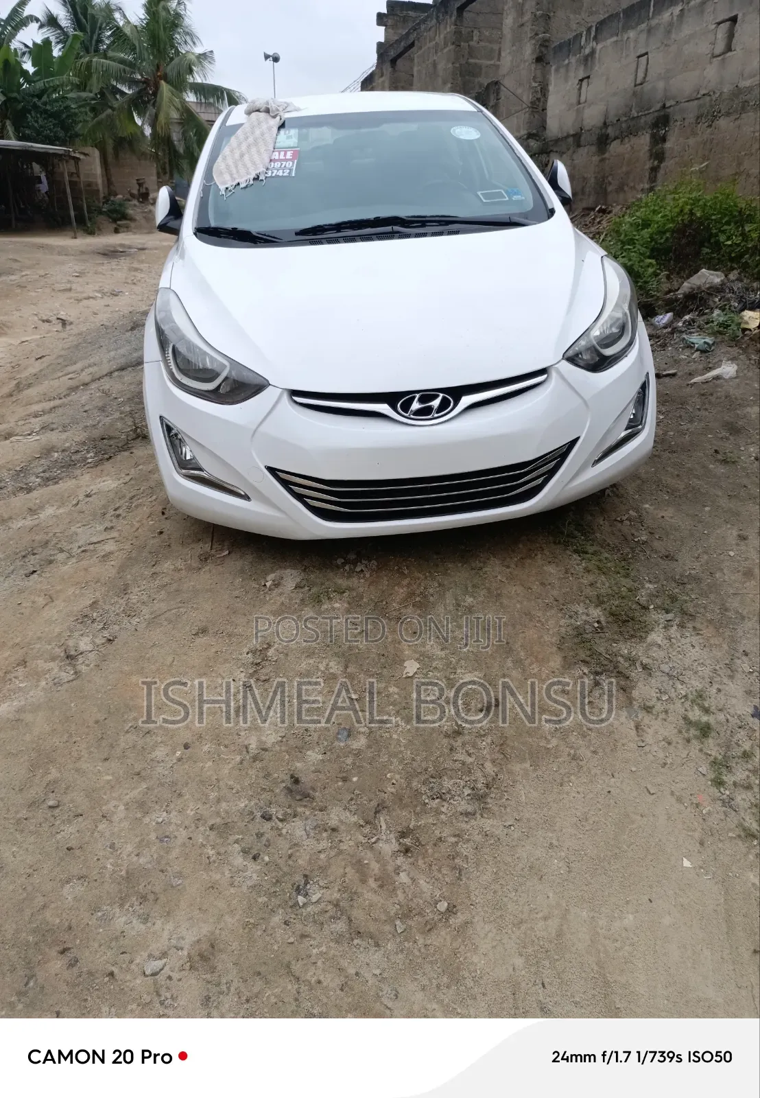 Hyundai Elantra 2016 White