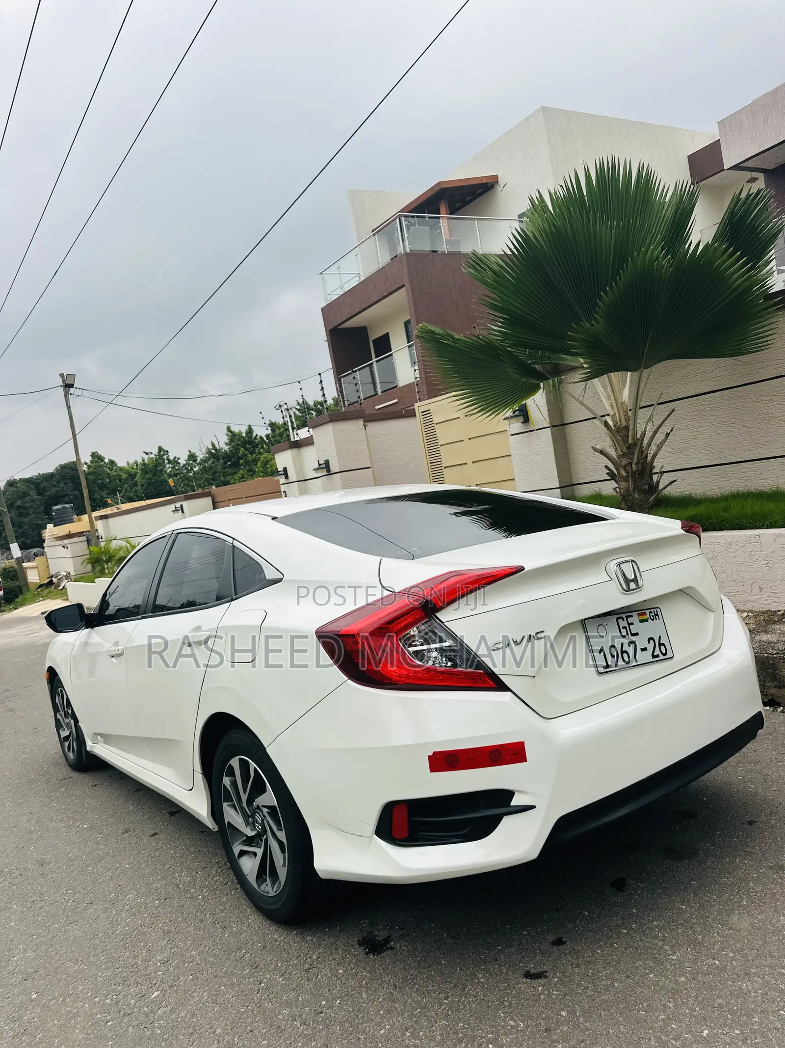 Honda Civic EX-L 4dr Sedan (1.5L 4cyl) 2016 White