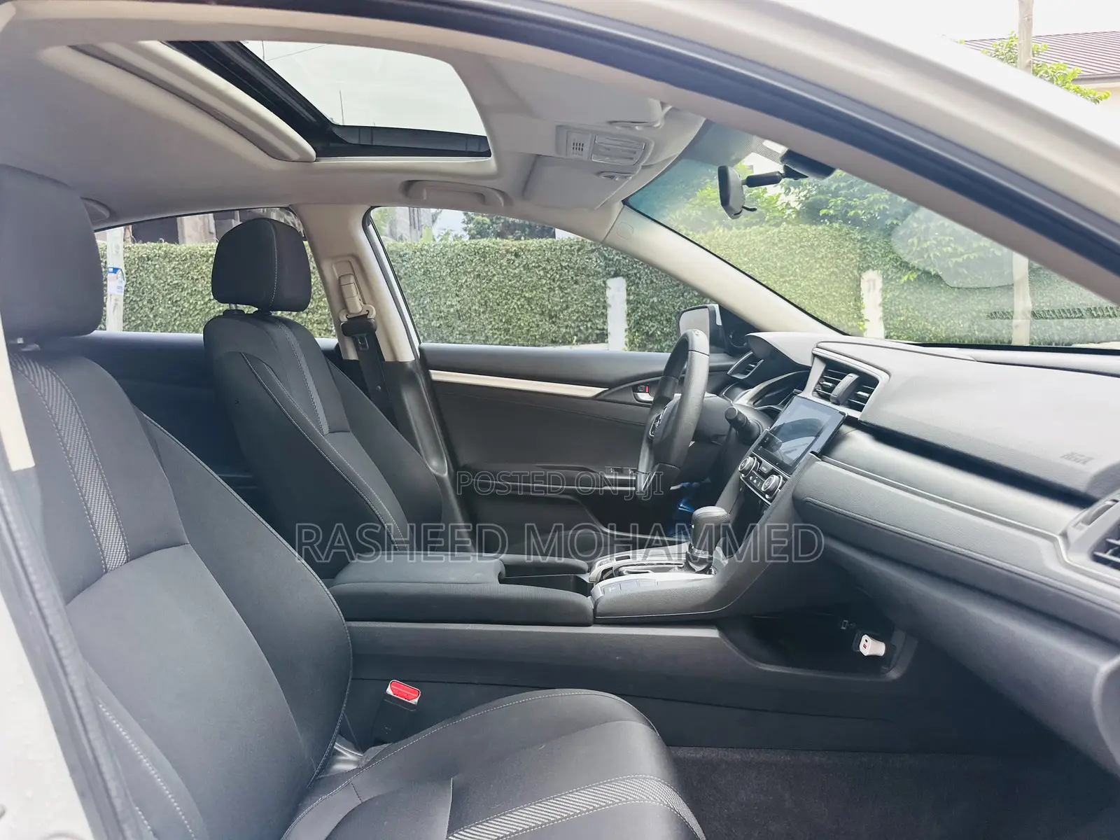 Honda Civic EX-L 4dr Sedan (1.5L 4cyl) 2016 White
