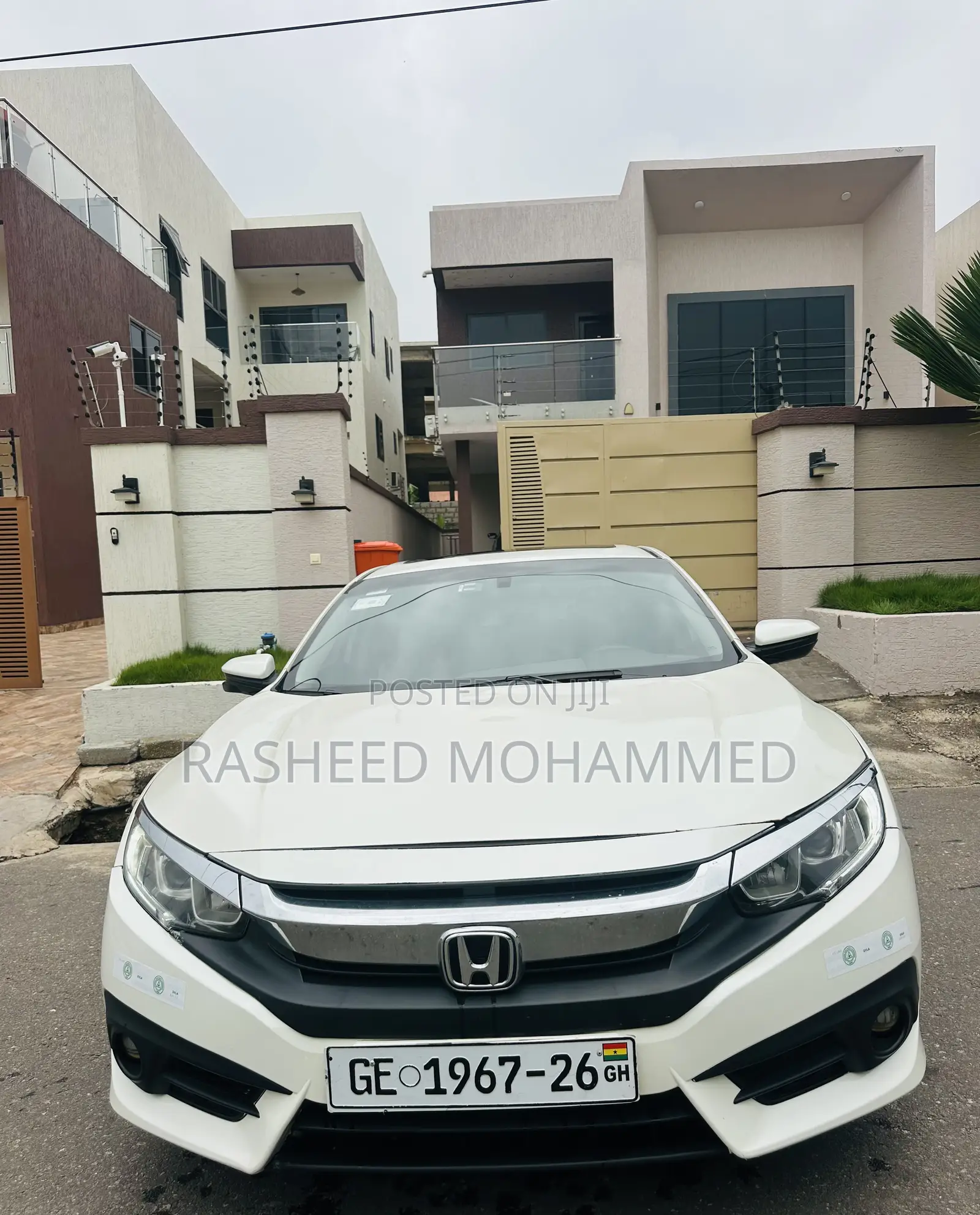Honda Civic EX-L 4dr Sedan (1.5L 4cyl) 2016 White