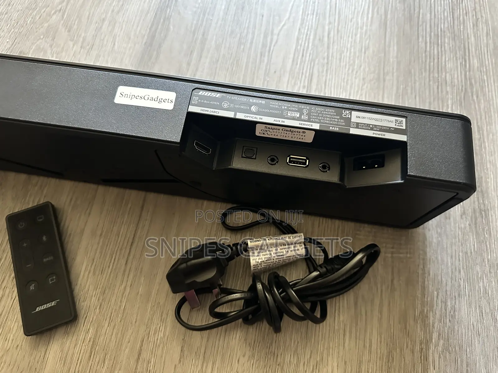 Bose Tv Speaker (Wireless Bluetooth Soundbar)