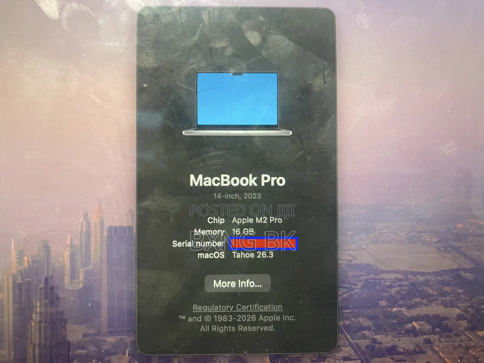 Laptop Apple MacBook Pro 2023 M2 Pro 16GB Apple M2 SSD 512GB