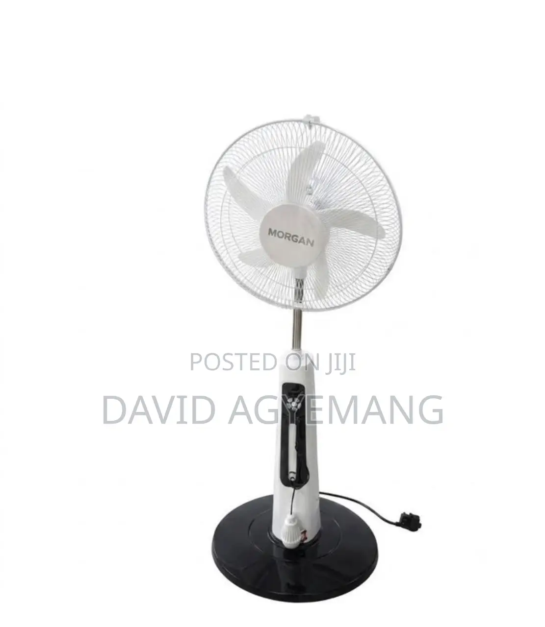 Rechargeable Solar Standing Fan