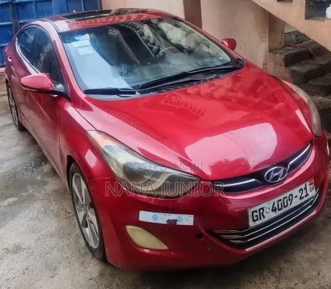 Hyundai Elantra 2016 Red
