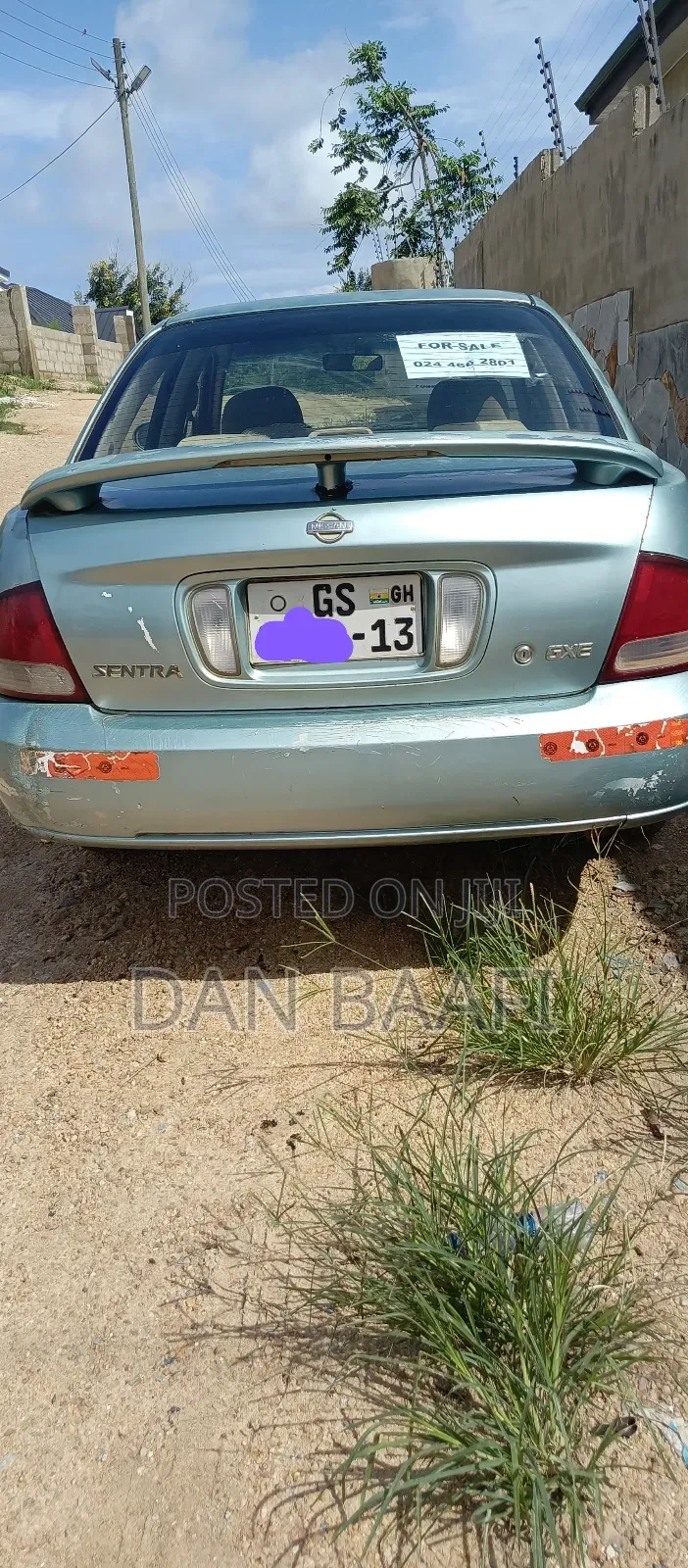 Nissan Sentra Automatic 2005 Blue